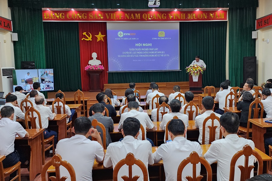 Tổ chức hội nghị tuyên truyền phổ biến pháp luật năm 2022